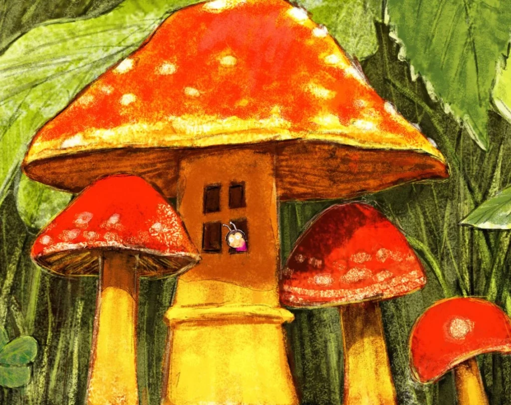 biedronka dzwonka i muchomory